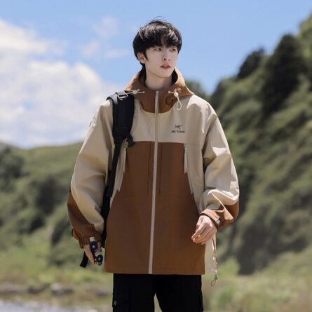 👑ARC'TERYX Men's and Women's Couple's Hard Shell Rush Jacket - 图片 4