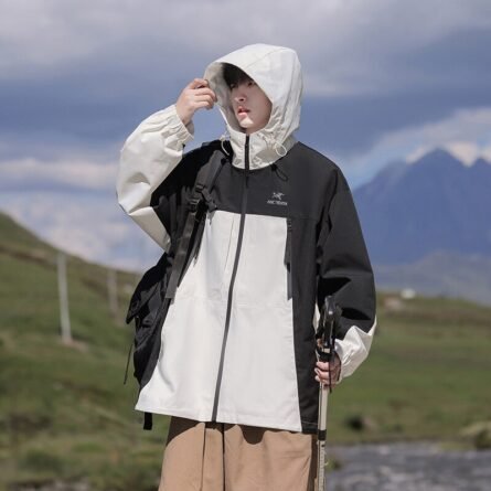 👑ARC'TERYX Men's and Women's Couple's Hard Shell Rush Jacket - 图片 3