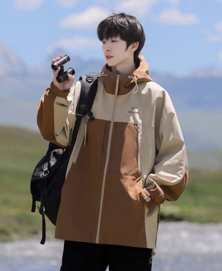 👑ARC'TERYX Men's and Women's Couple's Hard Shell Rush Jacket - 图片 6