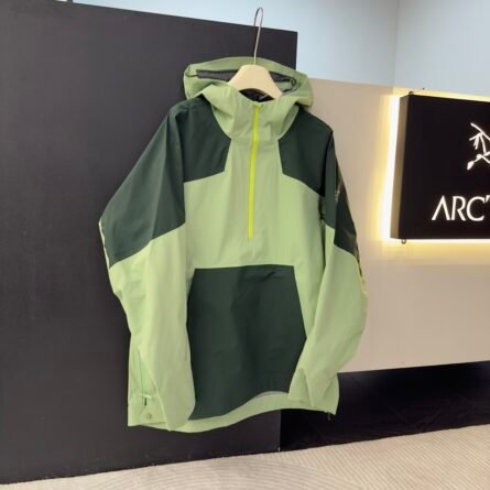 𝗔𝗥𝗖'𝗧𝗘𝗥𝗬𝗫 | 𝗙 𝗿𝗮𝘀𝗲𝗿 𝗔𝗻𝗼𝗿𝗮 𝗸 Half-zip outdoor jacket - 图片 9