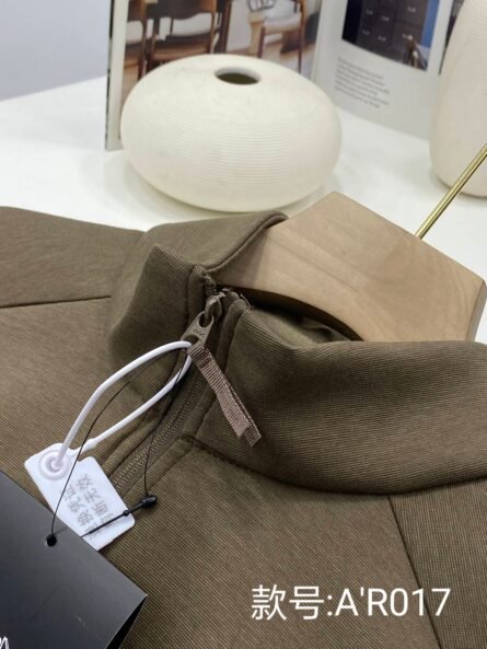 𝐀𝐑𝐂'𝐓𝐄𝐑𝐘𝐗 Outdoor Stretch Athletic Casual Long Sleeve Half Zip Bottom Shirt - 图片 7