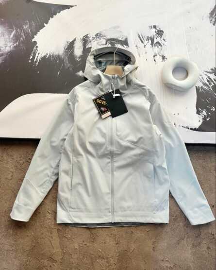 Arcteryx PROTON Sawyer Hoody Solid Color Stand Collar Hooded Business Jacket - 图片 5