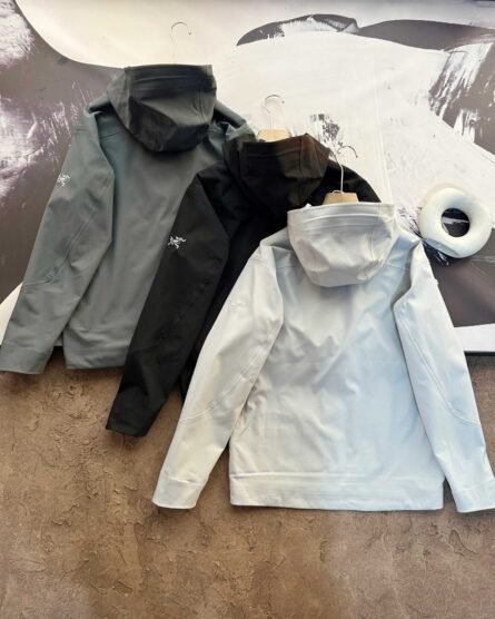 Arcteryx PROTON Sawyer Hoody Solid Color Stand Collar Hooded Business Jacket - 图片 15