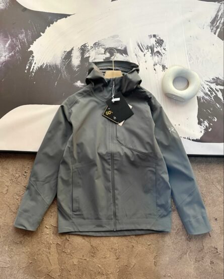 Arcteryx PROTON Sawyer Hoody Solid Color Stand Collar Hooded Business Jacket - 图片 7