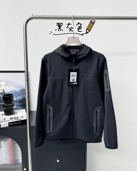 Arcteryx COVERT Hooded Breathable Zipper Fashion Long Sleeve Multi-Pocket Jacket Coat! - 图片 6