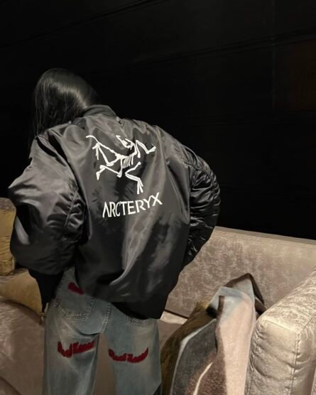 Beginner bird arc teryx23 fall and winter men and women's models flight jacket jacket easy to wear a sense of gangster handsome - 图片 9