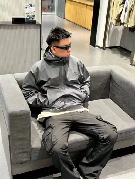 Arc'teryx season rushing jacket hooded jacket windproof rainproof outdoor casual clothing - 图片 5