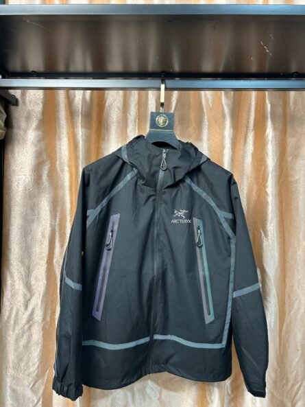 Arc'teryxa Hooded Small Logo Functional Outdoor Softshell Punching Jacket Coat Jackets - 图片 5