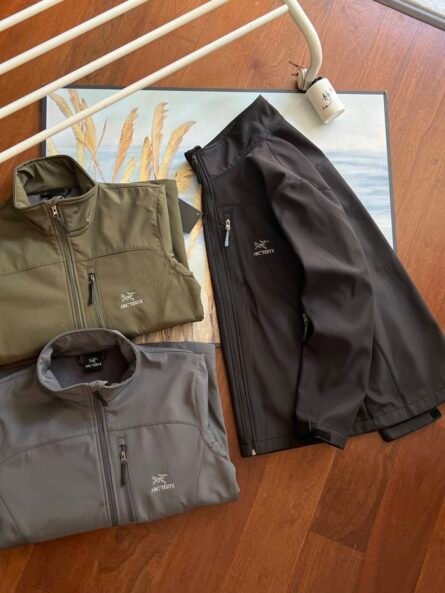 Archaeopteryx Standing Collar Fleece Zipper Softshell Jacket Fall/Winter New - 图片 6