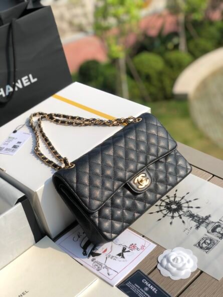 CHANEL Classic Flap cowhide diamond lattice shoulder bag - 图片 9