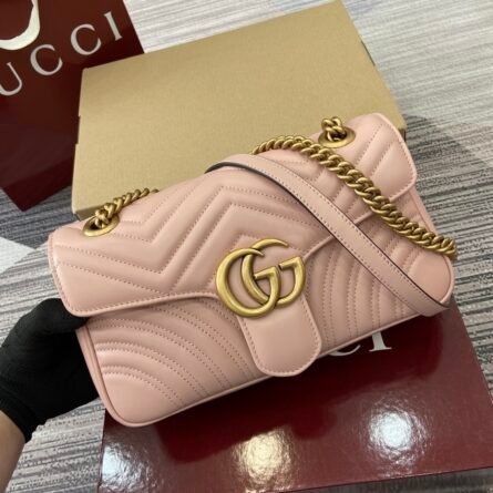 GG Marmont Chain Strap Shoulder Bag - 图片 5