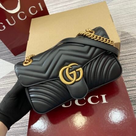 GG Marmont Chain Strap Shoulder Bag - 图片 3