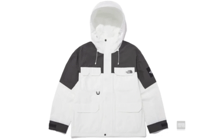 The North Face/print Logo multi-pocket workwear zipper hooded jacket men's and women's - 图片 6