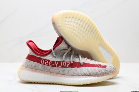 True Label  Adidas Adidas Yeezy Boost 350V2 Coconut  rice red - 图片 3