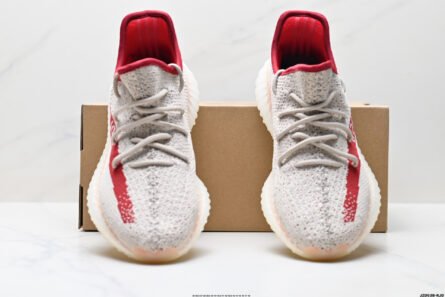 True Label  Adidas Adidas Yeezy Boost 350V2 Coconut  rice red - 图片 5