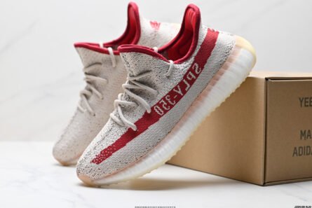 True Label  Adidas Adidas Yeezy Boost 350V2 Coconut  rice red - 图片 6