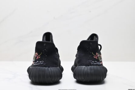 Corporate Adidas Adidas Yeezy Boost 350V2 Coconut Black Graffiti - 图片 5