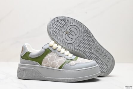 COMPANY GRADE Italian fashion and luxury brand - Gucci Gucci Rhyton Vintage leather angular vintage pops casual sports jogging shoes. - 图片 4