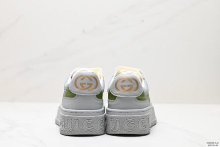COMPANY GRADE Italian fashion and luxury brand - Gucci Gucci Rhyton Vintage leather angular vintage pops casual sports jogging shoes. - 图片 5