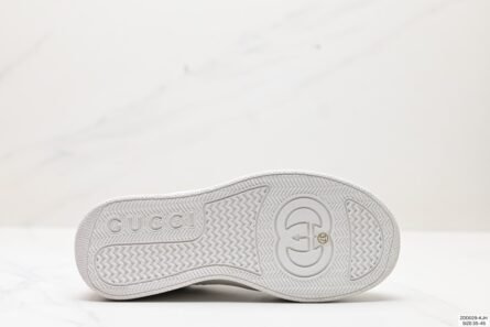 COMPANY GRADE Italian fashion and luxury brand - Gucci Gucci Rhyton Vintage leather angular vintage pops casual sports jogging shoes. - 图片 7