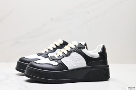 COMPANY GRADE Italian fashion and luxury brand - Gucci Gucci Rhyton Vintage leather angular vintage pops casual sports jogging shoes. - 图片 3