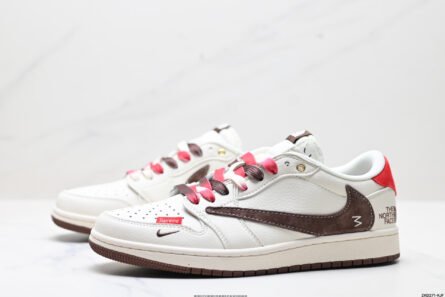 Corporate AJ1 Barb Travis Scott x Air Jordan 1 “ Reverse Mocha ” - 图片 3