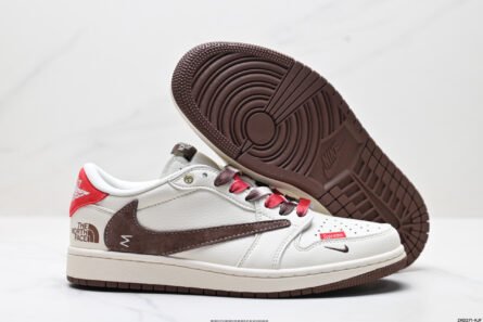 Corporate AJ1 Barb Travis Scott x Air Jordan 1 “ Reverse Mocha ” - 图片 4