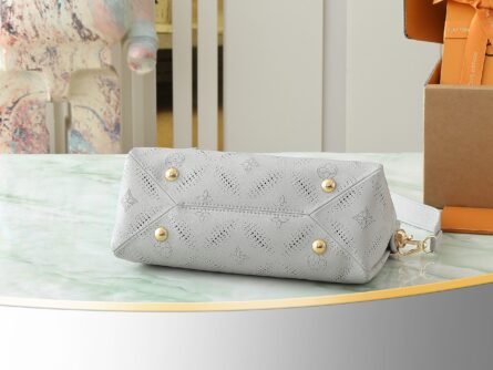 Taro Purple Leather Chain Bag Hand It All Small - 图片 4
