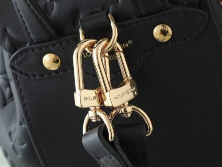 Full Leather Embossed Shoulder Bag COUSSIN BACKPACK Mini Handbag - 图片 11