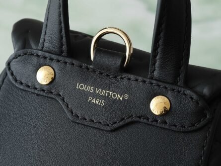 Full Leather Embossed Shoulder Bag COUSSIN BACKPACK Mini Handbag - 图片 10