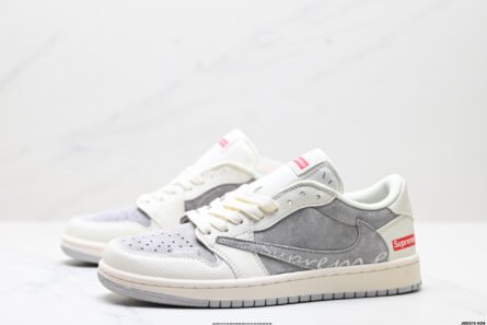 AJ1 Barb Travis Scott x Air Jordan 1 “ Reverse Mocha ” - 图片 3