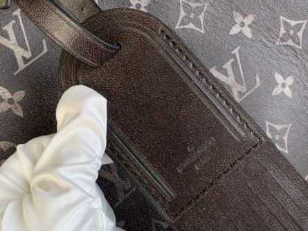 KEEPALL BANDOULIÈRE 50 TRAVEL BAG Black Flower - 图片 6