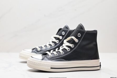 Converse 1970s Chuck 70 Hi Classic versatile, non-slip and lightweight leather high top casual shoes - 图片 3