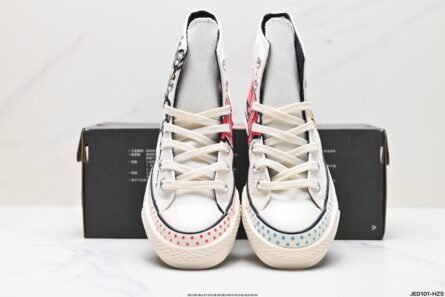 Converse 1970s Chuck Taylor All Star Tom Jerry Cat and Mouse Non-slip wear-resistant high-top canvas shoes - 图片 6