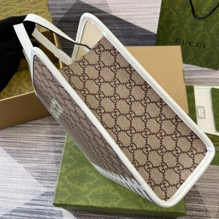 Tote bag artisanally embellished with beautiful Gucci animal prints - 图片 4