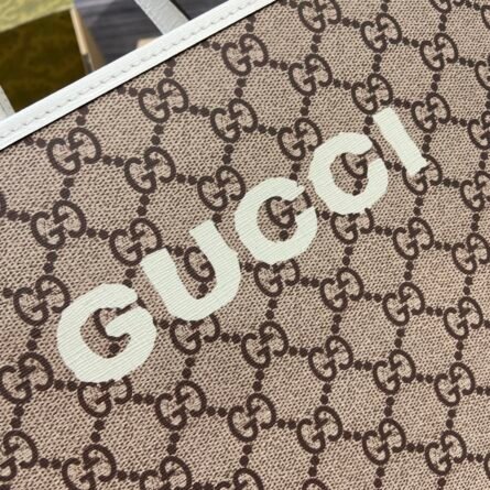 Tote bag artisanally embellished with beautiful Gucci animal prints - 图片 7