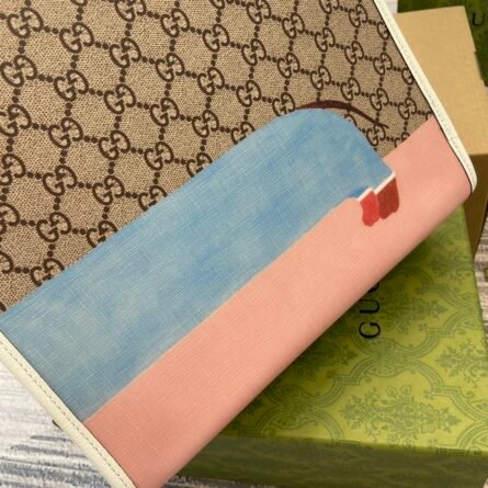 GG Animal Print Tote Bag - 图片 6