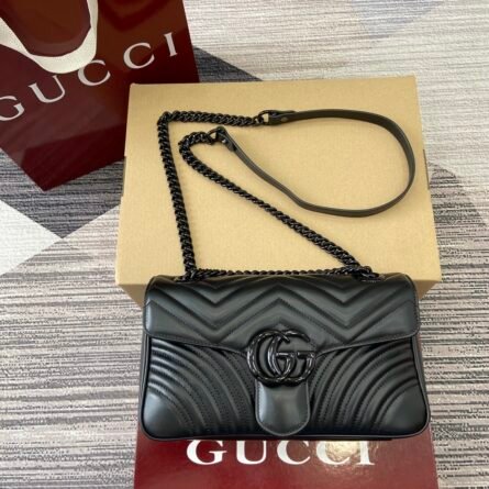 GG Marmont Chain Strap Shoulder Bag - 图片 12