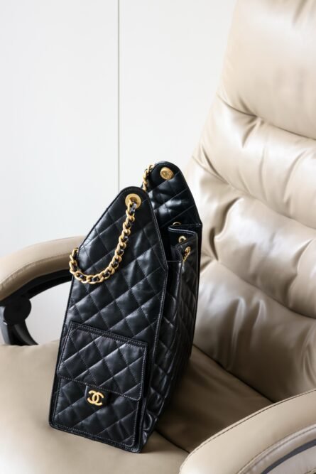 25C show models drawstring bucket hobo large - 图片 4