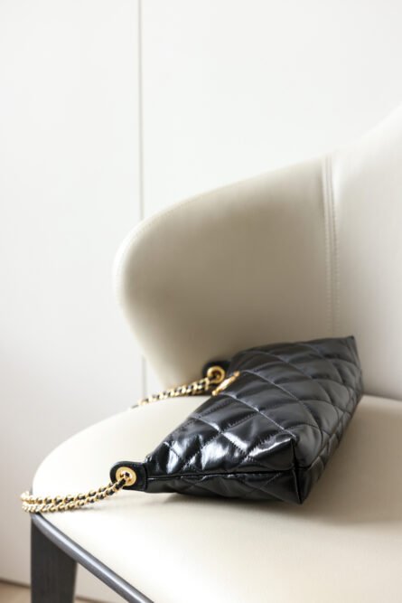Hobo Black Gold Dumpling Bag Small Size - 图片 6