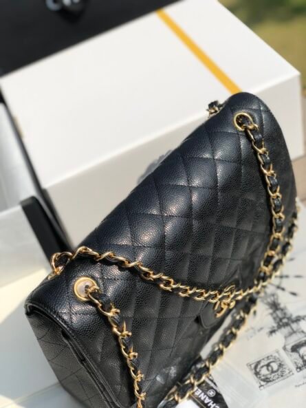 CHANEL Classic Flap cowhide diamond lattice shoulder bag - 图片 3