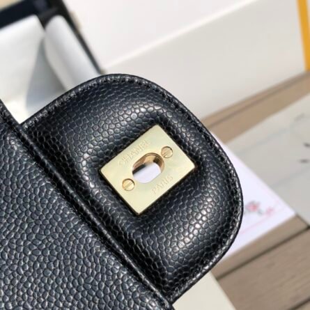 CHANEL Classic Flap cowhide diamond lattice shoulder bag - 图片 6