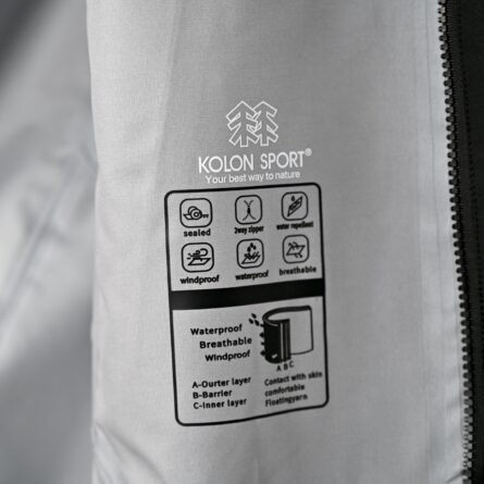 Kolon Fully Pressurized Rubberized Hard Shell Punch Jacket - 图片 5