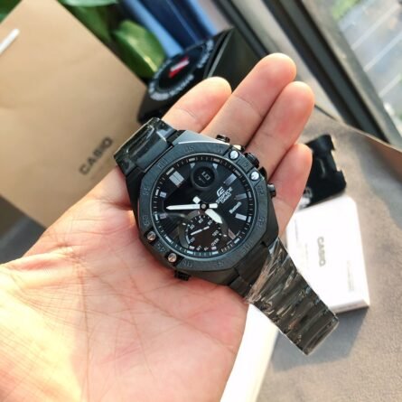 New CASIO Fashion Casual Business Steel Heart of Oak Model ECB-10 - 图片 2