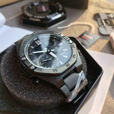 New CASIO Fashion Casual Business Steel Heart of Oak Model ECB-10 - 图片 4