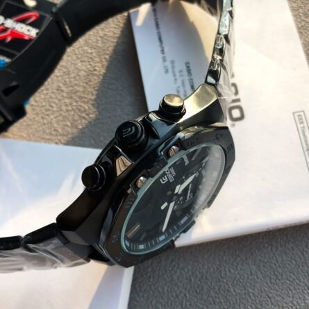 New CASIO Fashion Casual Business Steel Heart of Oak Model ECB-10 - 图片 6