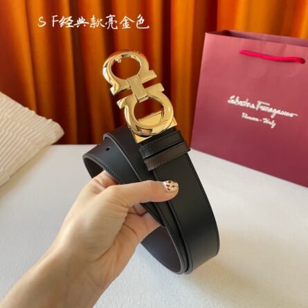 Ferragamo 3.5cm customized men's belt. - 图片 2