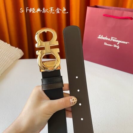 Ferragamo 3.5cm customized men's belt. - 图片 3