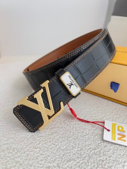 LV... LOUIS ... Weideng  belt-belt-original single - 图片 7