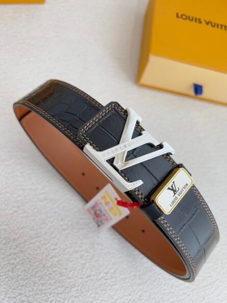 LV... LOUIS ... Weideng  belt-belt-original single - 图片 3